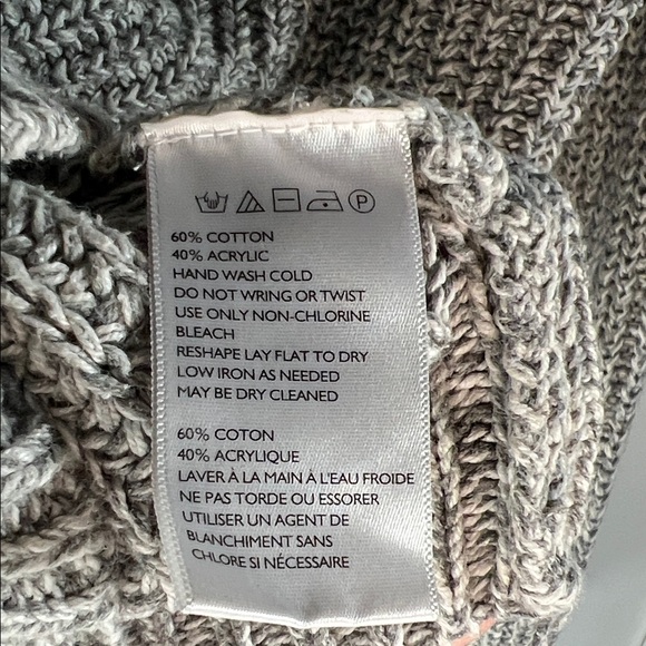 BDG Urban Outfitters Gray Chunky Knit Sweater – Size S - Picture 4 of 4